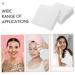 200pcs Non-Woven Makeup Remover Pads - Facial Cleansing & Nail Polish Remover - Eco-Friendly Pads for Makeup Removal - Buy Online on GoSupps.com