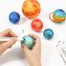 Crafare 40pc 3 Inch Craft Foam Balls Bulk - Smooth Polystyrene Foam for DIY Arts, Crafts, and School Projects - Buy Online on GoSupps.com