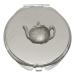 Teapot Compact Mirror Handbag Gift With Free Engraving 363