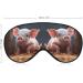Buy Outdoor Light-Blocking Eye Mask - Cute Pig Print Polyester for Travel | Multi-Functional Travel Eye Mask - Buy Online on GoSupps.com