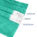 NU R 10pcs 3 Ply Disposable Face Mask Mask with Filter Layer and Elastic Earloop Retail Sealed bags Green - Buy Online on GoSupps.com
