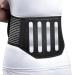 Self -heating back support 21 magnets therapy lumbar support belt compression band belly heat waist Trainer therapy waist support belt for men women (color: black size: l/large) l/large black