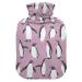 Hot Water Bottles with Cover Penguin Hot Water Bag for Pain Relief for Women Girls Children 2 Liter