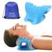 Neck Cloud - Cervical Traction Device, Neck Cloud for Hump, Cervical Neck Traction Device, Neck and Shoulder Relaxer,Neck Stretcher Cervical Traction for Tmj Pain Relief (Blue)