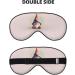  Cute Gnome Hat Print Light Blocking Eye Mask | Soft & Adjustable Eye Mask for Sleep Travel & Yoga  - Buy Online on GoSupps.com