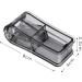 Buy OPRET Tablet Divider - 2-Piece Pill Cutter for Large & Small Tablets | Cut Medicine in Half or Quarters - Blue & Black - Buy Online on GoSupps.com