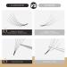 LASHVIEW 1000 Premade Volume Fans - Mixed Lengths 9-16mm Handmade 5D & 10D Eyelash Extensions C&D Curl Supplies - Buy Online on GoSupps.com