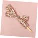 ifundom bow hairpin hair barrettes for women wedding hairpin hair clips for styling bobby hair pin bowknot hairpin hair accessories for women wedding side clip bangs alloy bridesmaid - Buy Online on GoSupps.com