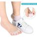 4 Pairs Gel Toe Separators and Bunion Correctors - Foot Pain Relief for Hallux Valgus, Crooked Toes, and Hammer Toe Straightening - Buy Online on GoSupps.com