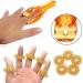 Finger Roller Massager Set with Acupressure Rings for Hand Blood Circulation - Stress Relief Handheld Massage Tools - Buy Online on GoSupps.com