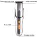 Pro Hair Clipper 5 in 1 Mens Grooming Kit Professional Beard Trimmer Rechargeable Hair Clippers Multi-Purpose Mustache Trimmer Waterproof Nose& Ear Body Trimmer for Men Father Husband Boyfriend - Buy Online on GoSupps.com