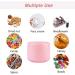 50ml Pink Facial Care Cream Bottle - Portable Lip Balm Lotion Storage Container (20 Pack) - Ideal for Cosmetics Travel - Buy Online on GoSupps.com