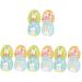 NUOBESTY 16 Pcs Easter Egg Candy Box Kid Decorative Eggs Easter Decor Child Flower Rabbit Cartoon 11xc9cmx4pcs Assorted Colorx4pcs
