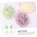 NOLITOY 4pcs Pure Flower Bath Ball Shower Sponges | Premium Mesh Loofah for Luxurious Bathing | Soft & Effective Bubble Maker Spa Experience - Buy Online on GoSupps.com