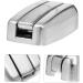 Alipis 2pcs Non-Marking Folding Hook Metal Clothing Rack Headphone Hook Folding Hangers Nordic Door Hook 4.9x2.5cmx2pcs Silverx2pcs - Buy Online on GoSupps.com