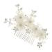 MAGICLULU Side Comb Wedding Hair Accessories for Brides Wedding Bride Hair Comb Bridal Headpiece Hair Combs for Women Accessories Bride Insert Comb Bridal Hair Accessories Bride Hair Jewelry