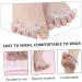 Silicone Gel Toe Separators - Set of 3 Pairs for Toe Alignment and Pain Relief - Buy Online on GoSupps.com