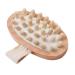 Yardwe Massage Brushes Wooden Cellulite Massage Body Massager Hair Scalp Massager Shampoo Brush for Hair Stimulation Cellulite Remover Skin Exfoliation