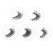 EMEDA 3D Natural False Lashes 5 Pairs Multipack with Glue - Fluffy Cat Eye, Thick & Long Eyelashes Kit - Buy Online on GoSupps.com