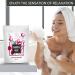 Rose Foaming Bath Sea Salt 35 Oz - 1000g | Relaxing Aromatherapy Bubble Bath with Almond & Rosewood Essential Oil - Buy Online on GoSupps.com