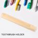 Heavenant Bamboo Toothbrush Box - Eco-Friendly Portable Toothbrush Cover for Home Travel Camping & School - Buy Online on GoSupps.com