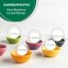 Buy Crocin Orange Dough Bowl Set - 24 Vegan Handmade Tart Bowls for Snacks & Appetizers - International Shipping Available - Buy Online on GoSupps.com