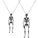 Shop Oralgos Skull Trailer - Gothic Light Skeletal Necklace & Keybone Chain | Perfect Halloween Gifts | Size L Metal Jewelry - Buy Online on GoSupps.com
