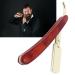 Professional Hairdressing Holder for Men | Stainless Steel Beard Blade Stand & Beech Handle Hairdressing Tools - Buy Online on GoSupps.com