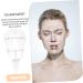 Healeved 1pc Measure Tool Eyebrow Template Shaping Tool Eyebrow Stencil Positioning The Brush Make up - Buy Online on GoSupps.com
