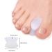 Haobin Silicone Toe Spreader | 8-Piece Gel Toe Separator for Pain Relief & Correction | Overlap & Hammer Toe Relief - Buy Online on GoSupps.com