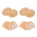FOMIYES Metatarsal Foot Pads 4 Pairs Sole Pad High Heel Inserts Neuroma Pads Toe Stretchers Cotton s Forefoot Cushions Breathable s Metatarsal Cushions of Foot Pads Lace Thicken Makeup