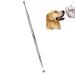 AFTREN Double Headed Tarter scraper Dental Tooth Scaler Plaque Remover (Perfect for Cats and Dogs) Stainless Steel Teeth Cleaning Tool (Silver)