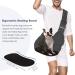 Buy NASJAC Waterproof Dog Sling Carrier Bag | Comfortable Small Pet Bag with Adjustable Strap & Zip Pocket for Outdoor Use - Buy Online on GoSupps.com