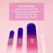 Bona Fide Beauty Czech Glass Nail File Set with Cuticle Trimmer - Violet/Magenta - Buy Online on GoSupps.com