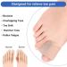 Haofy Toe Separators & Straighteners - Pack of 4 Gel Toe Protectors for Hallux Valgus, Toe Drift & Bunion Correction - Men and Women Toe Sleeve Tube Corrector - Buy Online on GoSupps.com