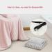 Zilook Heated Blanket - Fast Heating Intelligent 5V Temperature Control Cozy Pink 1.1x0.7m for Office & Home Use - Buy Online on GoSupps.com