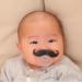 Jomewory Mustache Pacifier for 0-6 Months | Jaw-Friendly & Cute Design for Babies & Toddlers - Buy Online on GoSupps.com