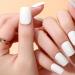 Semi Cured Gel Nail Strips 32 PCS Gel Nail Polish Stickers Wraps Adhesive Gel Nail Stickers with Nail File Stick and Sealing Strip(M) - Buy Online on GoSupps.com