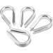 4Pcs 1/2 Wire Rope Chain Thimble Set - Boat Rigging Anchor Splicing | 316 Stainless Steel - Buy Online on GoSupps.com