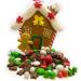 Gingerbread Sprinkletti - 100g Edible Sugar Festive Cake Topper for Xmas Party Cakes - Buy Online on GoSupps.com