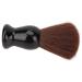 Soft Brown Nylonhaar Bearing Brush - Comfortable Black Handle Rich Foam for Salon & Travel Use - Buy Online on GoSupps.com