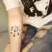Oottati Small Cute Lotus Flower Temporary Tattoo Set - Pack of 2 - Buy Online on GoSupps.com