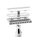 M HLE Traditional Safety Razor - Open Comb with Removable Head & Sample Blade | Premium Shaving Experience - Buy Online on GoSupps.com