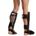 Boxing Muay Thai Shin Guards - Padded Leg Protective Gear for MMA, Kickboxing, Sparring - Black Medium - Buy Online on GoSupps.com