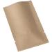 100 PCS Metallic Mylar Foil Open Top Sealable Bags (6x9cm) - 100x Kraft | QQ Studio - Buy Online on GoSupps.com