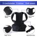 Posture Corrector for Men & Women - Back Brace & Shoulder Support Trainer for Neck Pain Relief - Large Black - Buy Online on GoSupps.com