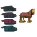 Netproshop rain blanket for our little Falabella Mini Shetty Shetty Shetty Pony Gr.75-115 Groesse: 115 color: dark brown dark brown 115