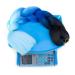 RN BEAUTY Synthetic Jumbo Braiding Hair 24 Inch - Ombre Jumbo Braids 3 Bundles Deal for Twist Crochet Weave Braid - Heat Resistant High Temp Fiber - Black/Blue/Azure - Buy Online on GoSupps.com