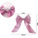 Jagowa 2 Pcs Large Pink Bow Hair Clips - Cute Party Hairstyle Hair Accessories - Buy Online on GoSupps.com