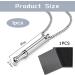 Moguri Stainless Steel Mindful Breathing Necklace - Fear Relief Tool for Stress Panic Attack and Meditation Support | Silver - Buy Online on GoSupps.com